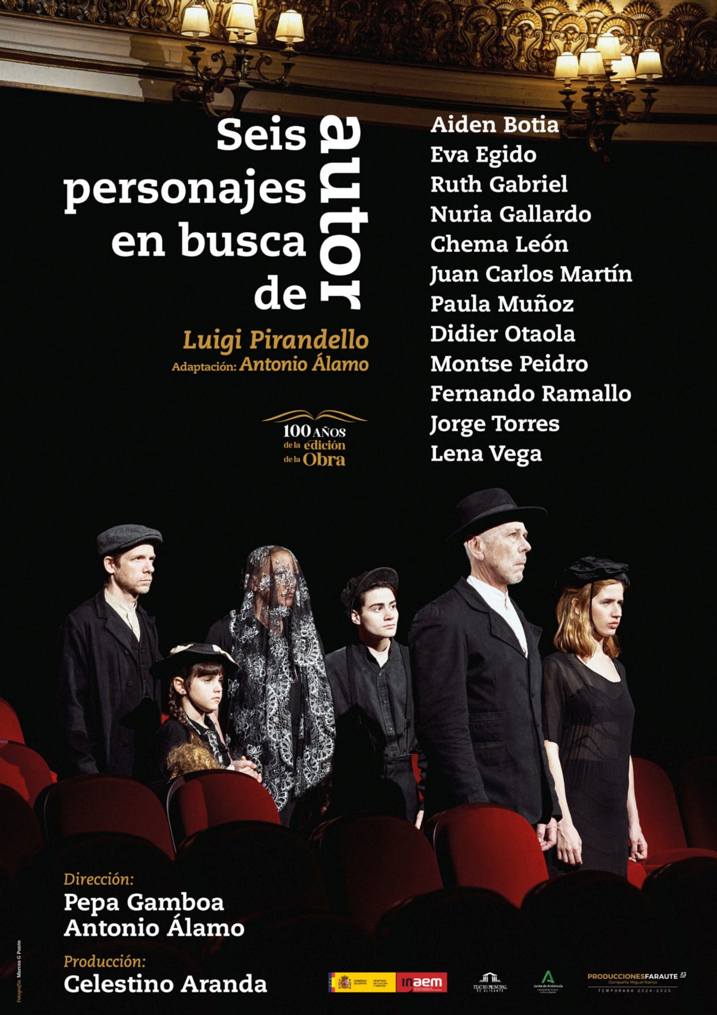 Teatro 'SEIS PERSONAJES EN BUSCA DE AUTOR' 17en26