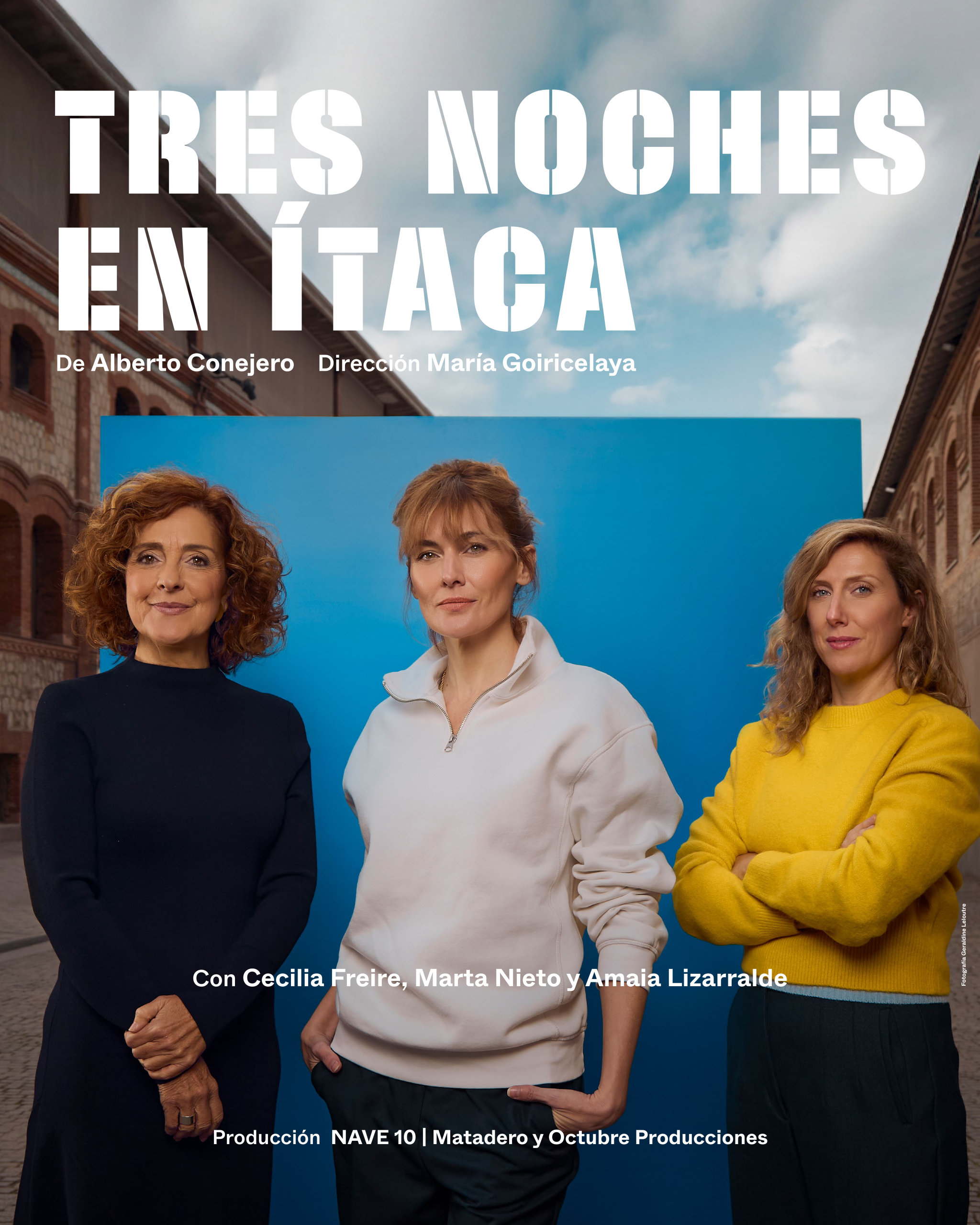 Cartel Tres Noches en Ítaca